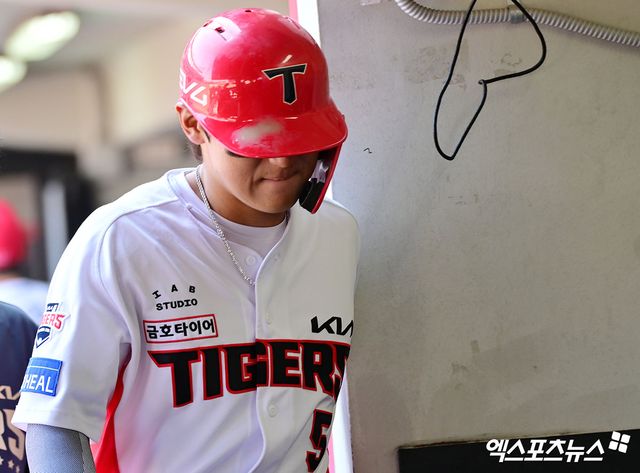 KIA 타이거즈 내야수 김도영이 14일 햄스트링 재검진 결과 회복이 미진해 일주일 회복 기간이 더 필요한 것으로 공식 발표됐다. 엑스포츠뉴스 DB