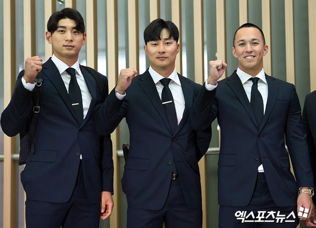 2026 WBC를 이끌 것으로 예상되는 이정후-김하성-토미 현수 에드먼(왼쪽부터). 엑스포츠뉴스 DB