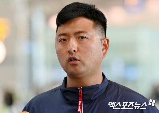 김우진(청주시청)이 18일 원주양궁장에서 진행된 2025 양궁 국가대표 최종 2차 평가전을 통해 올 시즌 남자 리커브 국가대표로 선발된 뒤, 앞으로도 계속 최고의 자리를 지키기 위해 노력하겠다고 말했다.&nbsp;엑스포츠뉴스DB