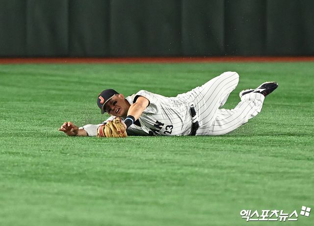 2023 월드베이스볼클래식(WBC)에서 일본 국가대표로 참가, 우승 주역으로 활약했던 라스 눗바(세인트루이스 카디널스)가 내년 3월 2026 WBC에서도 일본 국가대표로 뛰고 싶다는 의사를 밝혔다. 사진 엑스포츠뉴스 DB