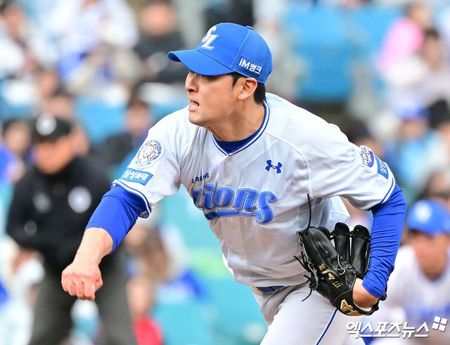 삼성 라이온즈 구원투수 임창민이 정규시즌 경기에 등판해 역투하고 있다. 엑스포츠뉴스 DB