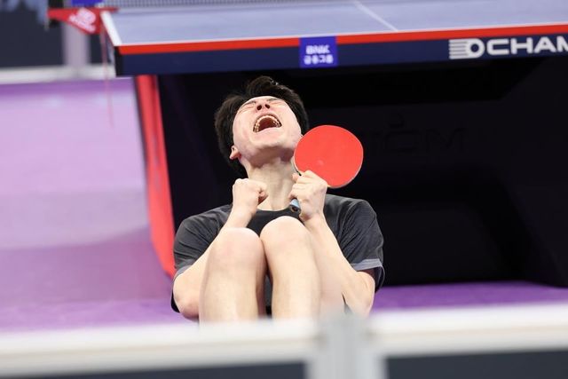 한국 탁구의 간판 장우진이 26일 강원도 강릉아레나에서 열린 제71회 종별선수권대회 남자일반부 단식 결승에서 박규현을 게임 스코어 3-1로 꺾고 우승을 차지했다. 사진 대한탁구협회