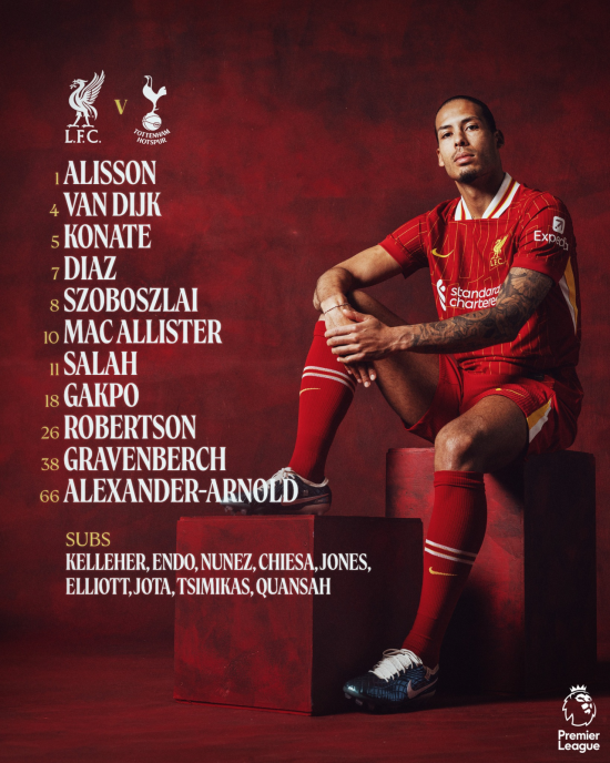 리버풀 라인업