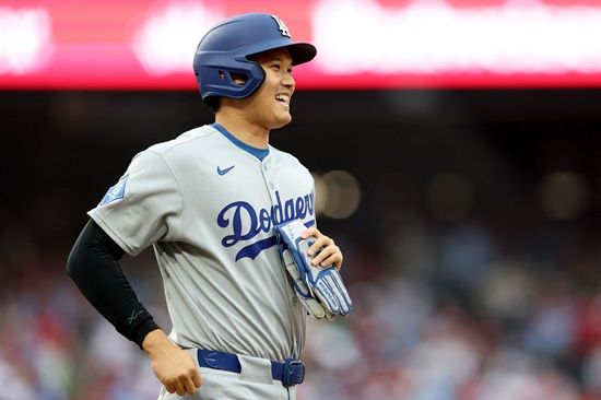LA 다저스 쇼헤이 오타니가 6일 불펜 투구 26구를 소화했다. AFP 연합뉴스