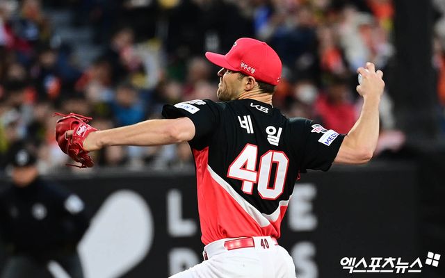 KIA 투수 네일은 9일 사직구장에서 열린 '2025 신한 SOL Bank KBO 리그' 롯데와 정규시즌 두 번째 맞대결에서 선발 등판했다. 무실점 행진이 4경기 36⅔이닝에서 깨졌지만, 7이닝 1실점 완벽한 투구로 상대 타선을 압도했다. 엑스포츠뉴스 DB