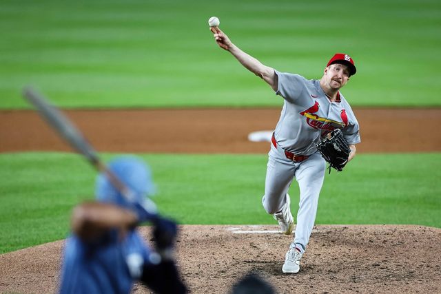 세인트루이스 투수 페디는 10일(한국시간) 내셔널스파크에서 열린 '2025 메이저리그' 워싱턴전에서 선발 등판했다. 이날 9이닝 무실점으로 생애 첫 완봉승을 챙겨 팀 6연승에 혁혁한 공을 세웠다. 연합뉴스 AFP