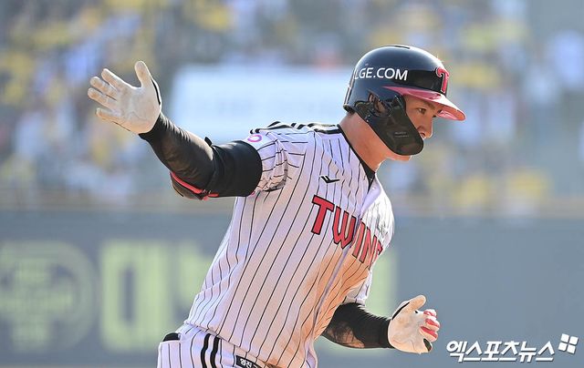 LG 트윈스 오지환. 엑스포츠뉴스 DB