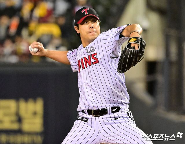 LG 트윈스 김진성. 엑스포츠뉴스 DB