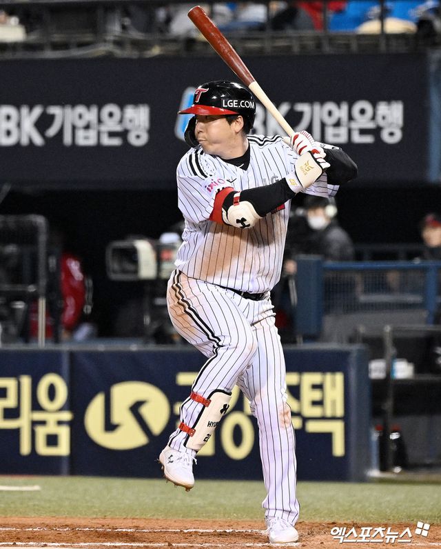 LG 트윈스 김현수. 엑스포츠뉴스 DB