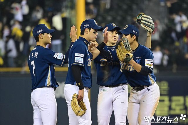 NC는 지난 11일 잠실구장에서 열린 '2025 신한 SOL Bank KBO 리그' 두산과 더블헤더 1,2경기에서 모두 승리했다. 팀은 7연승을 기록해 리그 4위까지 올라왔다. 엑스포츠뉴스 DB