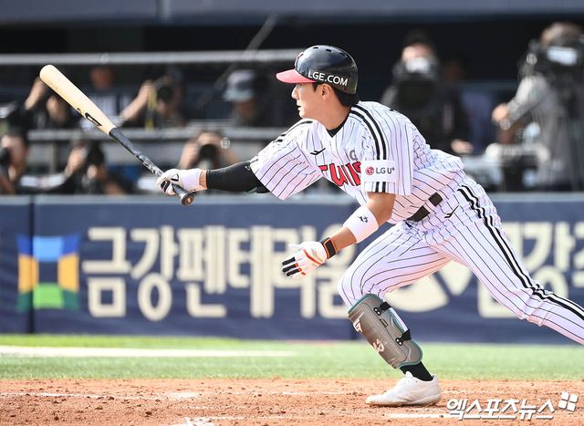 LG 내야수 신민재는 지난 12일 1군 엔트리에서 빠졌다. 그는 기나긴 타격 부진이 이어져 재조정 차원에서 퓨처스리그로 향했다. 엑스포츠뉴스 DB
