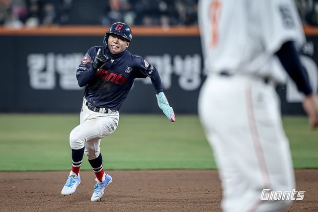 롯데 자이언츠 외야수 장두성이 지난 15일 광주 KIA 타이거즈전까지 2025 시즌 39경기 타율 0.317(63타수 20안타) 9타점 5도루로 활약 중이다. 사진 롯데 자이언츠