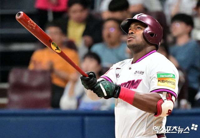 지난 18일 KBO리그 키움 히어로즈에서 방출된 쿠바 출신 타자 야시엘 푸이그. 사진 엑스포츠뉴스 DB