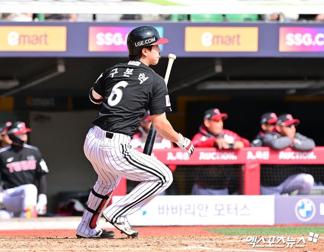 LG 내야수 구본혁은 20일 사직구장에서 열린 '2025 신한 SOL Bank KBO 리그' 롯데와 주중 3연전 첫 번째 경기에서 7번타자 2루수로 선발 출전했다. 멀티히트와 3타점을 기록해 팀 승리에 힘을 보탰다. 엑스포츠뉴스 DB