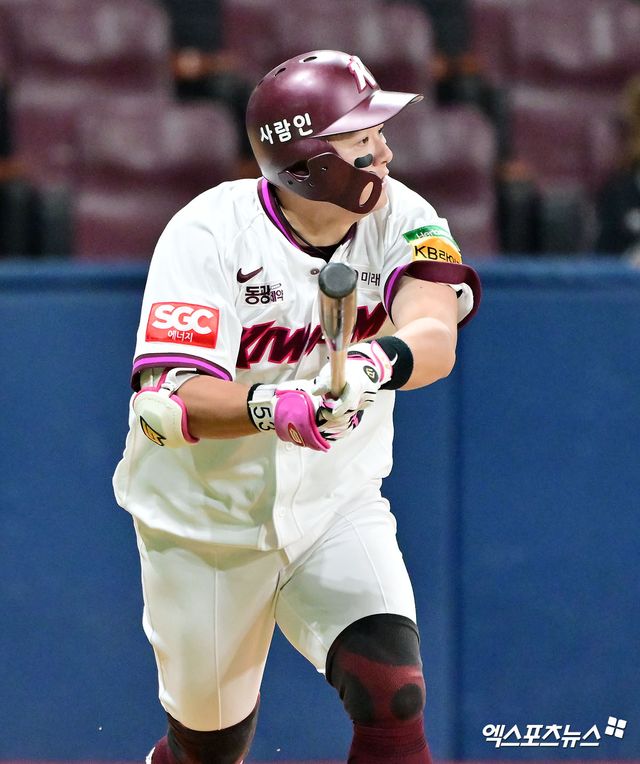 키움 히어로즈 최주환. 엑스포츠뉴스 고척, 김한준 기자