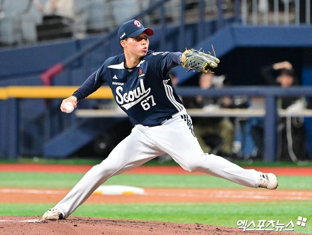 두산 베어스 홍민규. 엑스포츠뉴스 DB