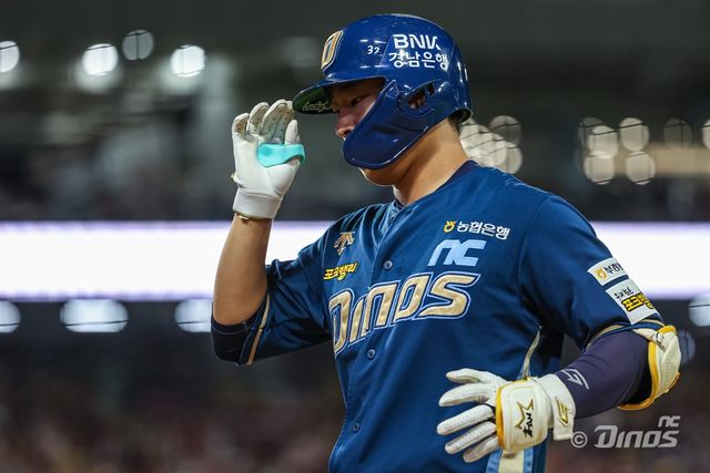 NC 내야수 김한별은 4일 사직구장에서 열릴 '2025 신한 SOL Bank KBO 리그' 롯데와 주말 3연전 마지막 경기에서 9번타자 2루수로 선발 출전한다. NC 다이노스