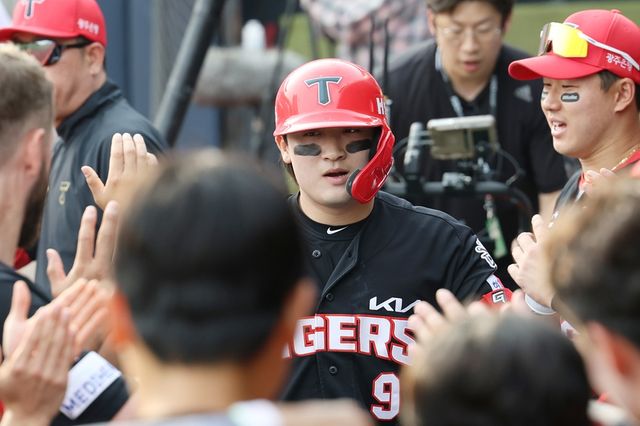 KIA 타이거즈 윤도현. KIA 타이거즈