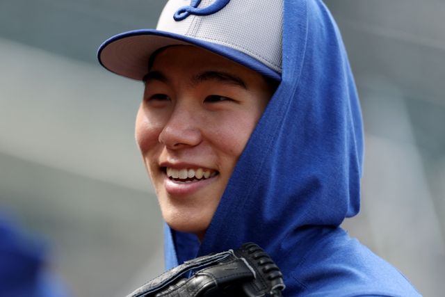 2일 미국 캘리포니아주 로스앤젤레스의 다저스타디움에서 열린 2025 미국프로야구 메이저리그 뉴욕 양키스와 LA 다저스의 경기, 다저스 김혜성이 교체 출전해 1타수 무안타를 기록했다. AFP 연합뉴스