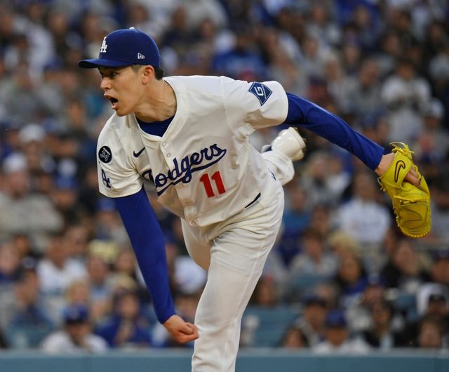 미국 메이저리그 LA 다저스에서 뛰고 있는 일본인 투수 사사키 로키가 21일(한국시간) 60일짜리 부상자 명단(IL)에 등재됐다. 사진 연합뉴스