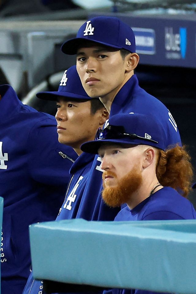 미국 메이저리그 LA 다저스에서 뛰고 있는 일본인 투수 사사키 로키가 21일(한국시간) 60일짜리 부상자 명단(IL)에 등재됐다. 사진 연합뉴스