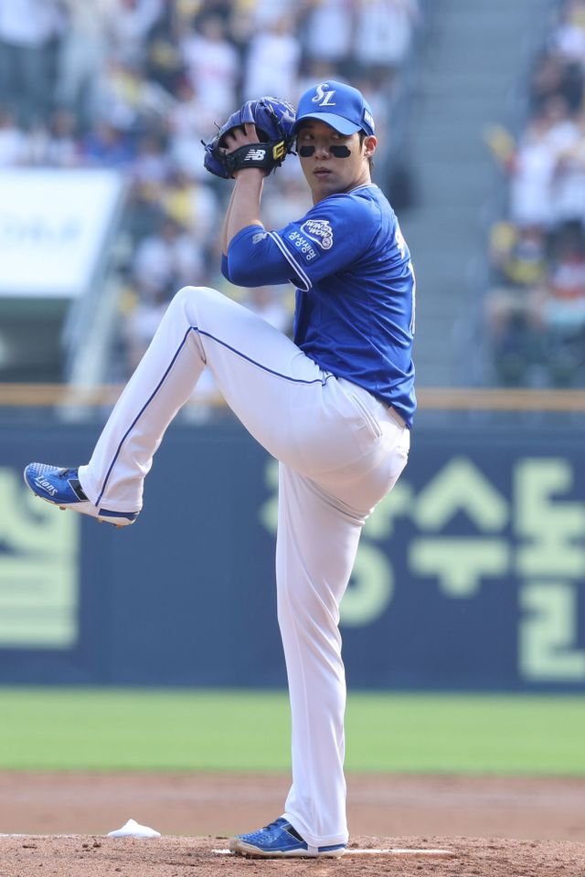 삼성 라이온즈 원태인. 삼성 라이온즈