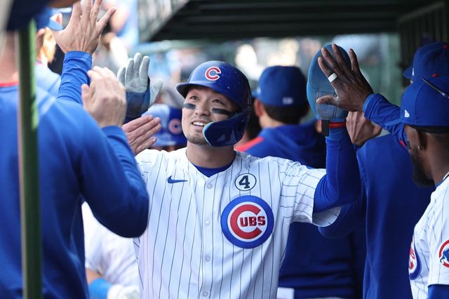 미국 메이저리그 시카고 컵스에서 뛰고 있는 일본인 타자 스즈키 세이야가 4일(한국시간)&nbsp;미국 워싱턴 D.C의 내셔널스 파크에서 열린 2025 메이저리그 워싱턴 내셔널스와의 원정 경기에서 시즌 53번째 타점을 기록, 메이저리그 전체 타점 공동 선두로 올라섰다. 사진 연합뉴스