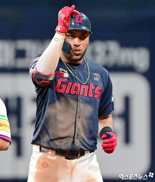 롯데 자이언츠 빅터 레이예스. 엑스포츠뉴스 DB