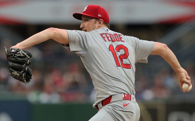 세인트루이스 카디널스 에릭 페디가 1일 미국 펜실베이니아주 피츠버그의 PNC파크에서 열린 2025 미국 메이저리그(MLB) 피츠버그 파이리츠와의 원정경기에 선발 등판해 5이닝 10피안타(1피홈런) 3볼넷 7실점을 기록하면서 시즌 8패째를 떠안았다. REUTERS 연합뉴스