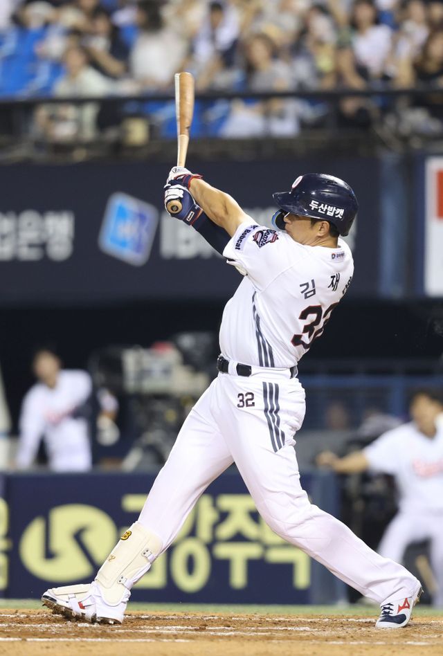 두산 베어스 김재환. 두산 베어스