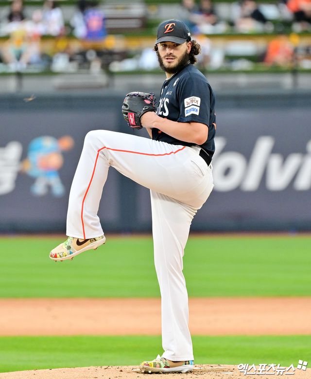 한화 이글스 코디 폰세. 엑스포츠뉴스 DB