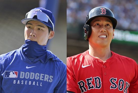 LA 다저스 김혜성과 보스턴 레드삭스 요시다 마사타카가 26일 미국 매사추세츠주 보스턴 펜웨이파크에서 한일 맞대결을 펼친다. 김혜성은 후반기 16타수 2안타로 부진한 가운데 요시다는 전반기 막판 부상 복귀 뒤 타격감을 점차 끌어 올리고 있다. 연합뉴스