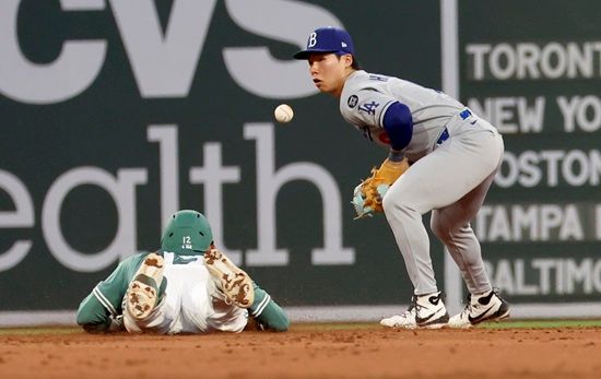 LA 다저스 유틸리티 플레이어 김혜성이 전반기 막판부터 긴 타격 침체에 빠졌다. 연합뉴스