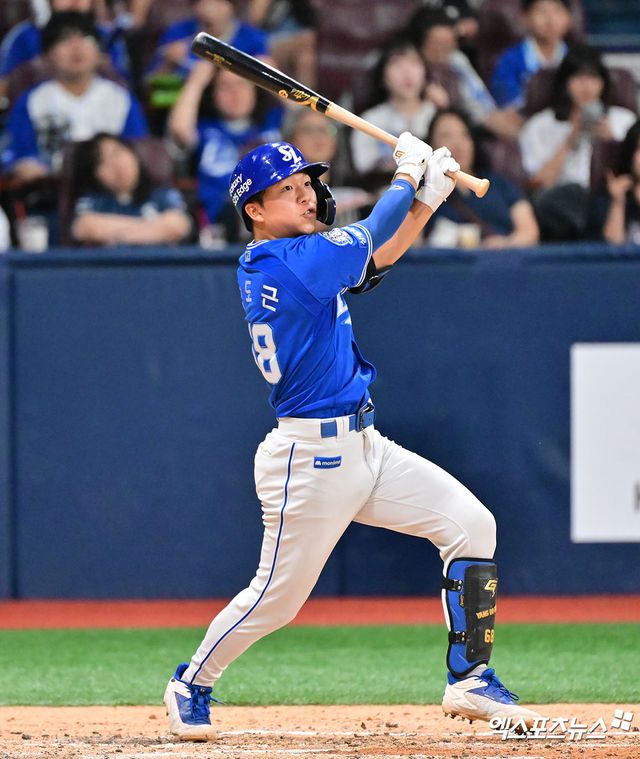 삼성 라이온즈 양도근. 엑스포츠뉴스 DB