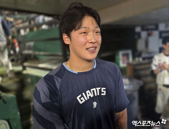 롯데 자이언츠 우완 영건 이민석이 3일 부산 사직야구장에서 열린 2025 신한 SOL Bank KBO리그 LG 트윈스와의 팀 간 8차전에 선발등판, 6.2이닝 무실점 호투로 팀의 연승과 공동 2위 도약에 힘을 보탰다. 사진 엑스포츠뉴스