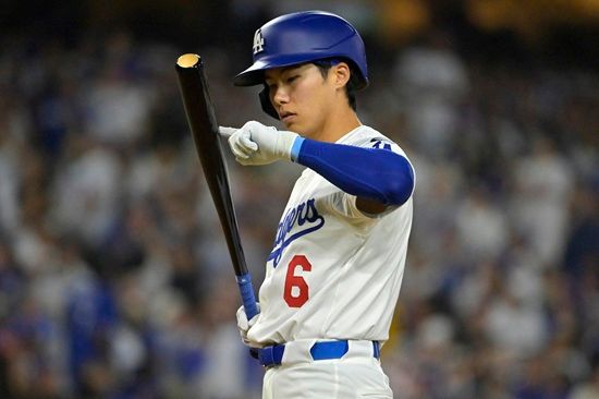 LA 다저스 유틸리티 플레이어 김혜성이 5일 미국 캘리포니아주 로스앤젤레스 다저스타디움에서 열리는 2025 메이저리그 휴스턴 애스트로스전 선발 라인업에서 빠졌다. 김혜성은 2경기 연속 벤치에서 경기를 시작한다. 연합뉴스