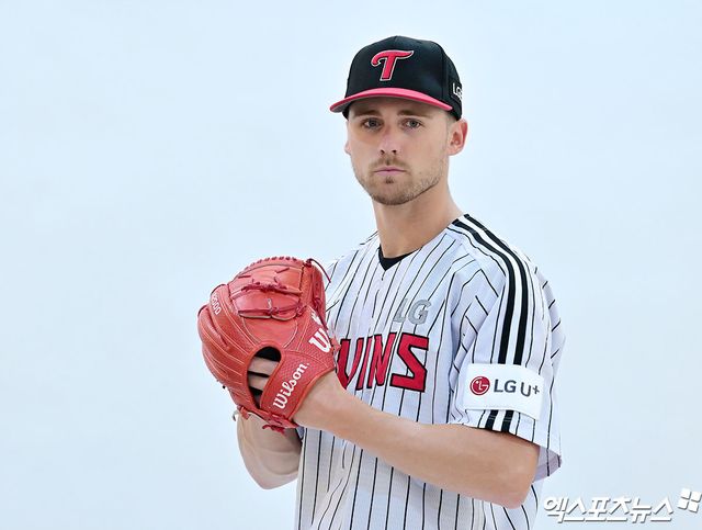 LG 트윈스 새 외국인 투수 앤더스 톨허스트가 12일 수원 KT 위즈전 선발 마운드에 올라 KBO리그 데뷔전을 치른다. 엑스포츠뉴스 DB