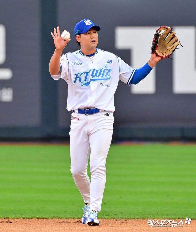 KT 위즈 김상수. 엑스포츠뉴스 DB