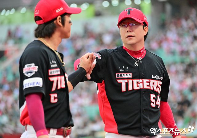 KIA 타이거즈의 리빙 레전드 양현종이 KBO리그 역사상 최초의 11시즌 연속 세 자릿수 탈삼진까지 11개만을 남겨뒀다. 사진 엑스포츠뉴스 DB