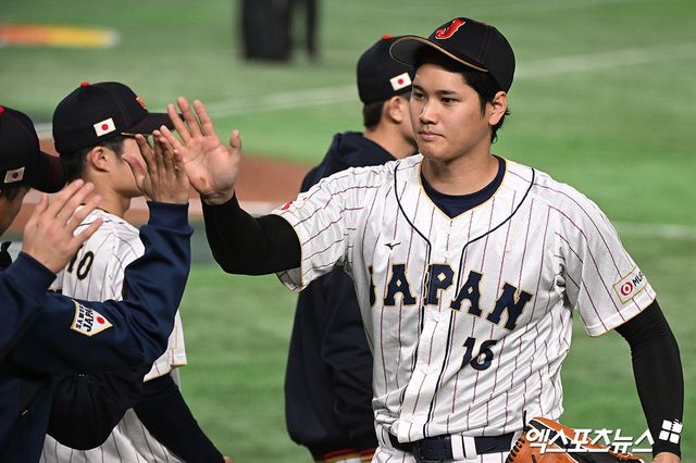 지난 2023년 3월 일본 국가대표로 월드베이스볼클래식(WBC)에 출전했던 오타니 쇼헤이. 사진 엑스포츠뉴스 DB