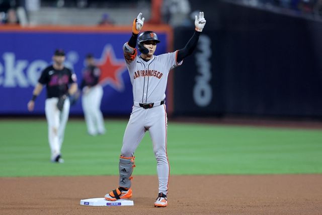 4일 미국 뉴욕주 플러싱의 시티필드에서 열린 2025 미국 메이저리그 샌프란시스코 자이언츠와 뉴욕 메츠의 경기, 샌프란시스코 이정후가 7번타자 겸 중견수로 선발 출전해 4타수 4안타 1볼넷 2득점 1도루를 기록했다. 이정후의 시즌 타율은 0.251에서 0.258(398타수 102안타)으로 상승했다. Imagn Images 연합뉴스