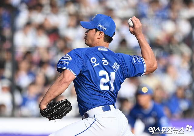 삼성 라이온즈 투수 오승환이 경기에 등판해 투구하고 있다. 오승환은 올 시즌을 끝으로 은퇴한다. SSG 랜더스는 7일 인천 삼성전에서 오승환의 은퇴 투어를 진행할 예정이다. 엑스포츠뉴스 DB