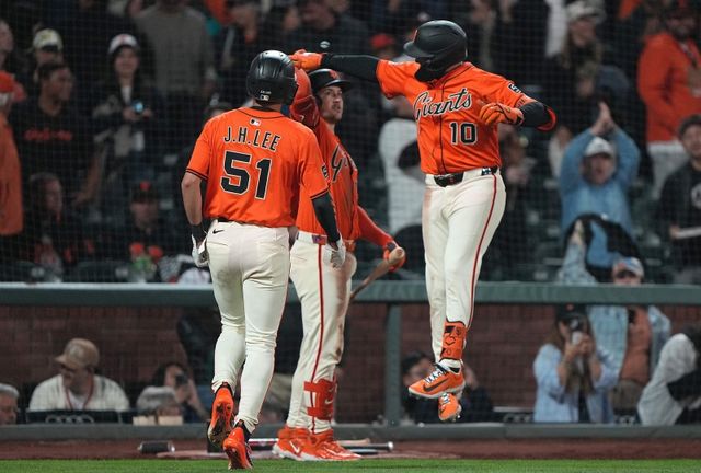 샌프란시스코 자이언츠 이정후는 9일(이하 한국시간) 미국 캘리포니아주 샌프란시크코 오라클파크에서 열린 2025 메이저리그 워싱턴 내셔널스와의 홈경기에서 6번 중견수로 선발 출전해 4타수 1안타 2득점을 기록했다. AFP 연합뉴스
