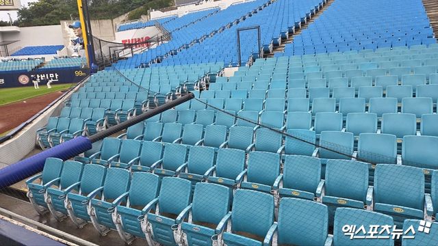 KBO는 17일 대구 삼성라이온즈파크에서 열릴 예정이었던 2025 신한 SOL Bank KBO리그 삼성과 롯데의 팀 간 15차전 취소를 결정했다. 사진 엑스포츠뉴스 대구