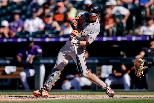 샌프란시스코 자이언츠 외야수 이정후가 미국 콜로라도주 덴버의 쿠어스필드에서 열린 2025 미국 메이저리그(MLB) 콜로라도 로키스와의 홈경기에 6번타자 겸 중견수로 선발 출전해 3타수 1안타 1볼넷을 기록했다. Imagn Images 연합뉴스