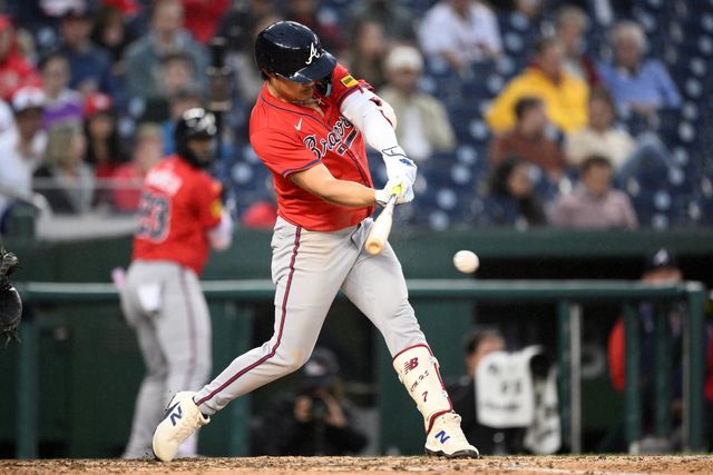20일(한국시간) 미국 미시간주 디트로이트의 코메리카파크에서 열린 2025 미국 메이저리그(MLB) 애틀랜타 브레이브스와 디트로이트 타이거즈의 경기, 애틀랜타 김하성이 6번타자 겸 유격수로 선발 출전해 5타수 1안타(1홈런) 2타점을 기록했다. AP 연합뉴스