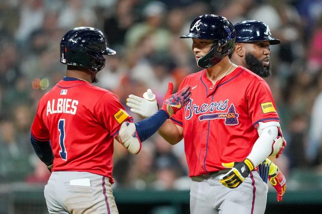 20일(한국시간) 미국 미시간주 디트로이트의 코메리카파크에서 열린 2025 미국 메이저리그(MLB) 애틀랜타 브레이브스와 디트로이트 타이거즈의 경기, 애틀랜타 김하성이 6번타자 겸 유격수로 선발 출전해 5타수 1안타(1홈런) 2타점을 기록했다. AFP 연합뉴스