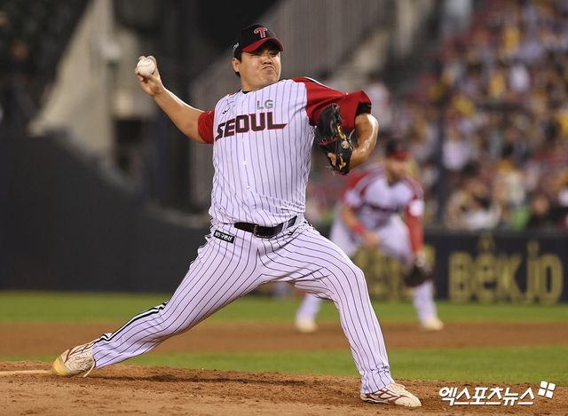 LG 트윈스 장현식이 지난 21일 이천 LG챔피언스파크에서 열린 2025 메디힐 KBO 퓨처스리그 KT 위즈와 홈경기에 팀의 두 번째 투수로 구원 등판, 1이닝 1피안타 무사사구 1탈삼진 무실점을 기록했다. 퓨처스리그 2경기 연속 무실점 피칭이다. 엑스포츠뉴스 DB