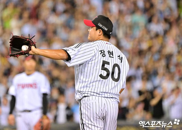 LG 트윈스 장현식이 지난 21일 이천 LG챔피언스파크에서 열린 2025 메디힐 KBO 퓨처스리그 KT 위즈와 홈경기에 팀의 두 번째 투수로 구원 등판, 1이닝 1피안타 무사사구 1탈삼진 무실점을 기록했다. 퓨처스리그 2경기 연속 무실점 피칭이다. 엑스포츠뉴스 DB