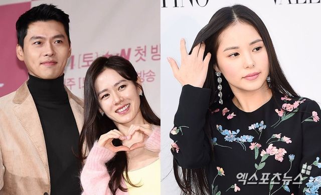 현빈·손예진 부부(왼쪽)와 민효린(오른쪽)